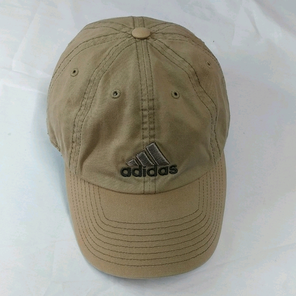 Adidas tan baseball cap